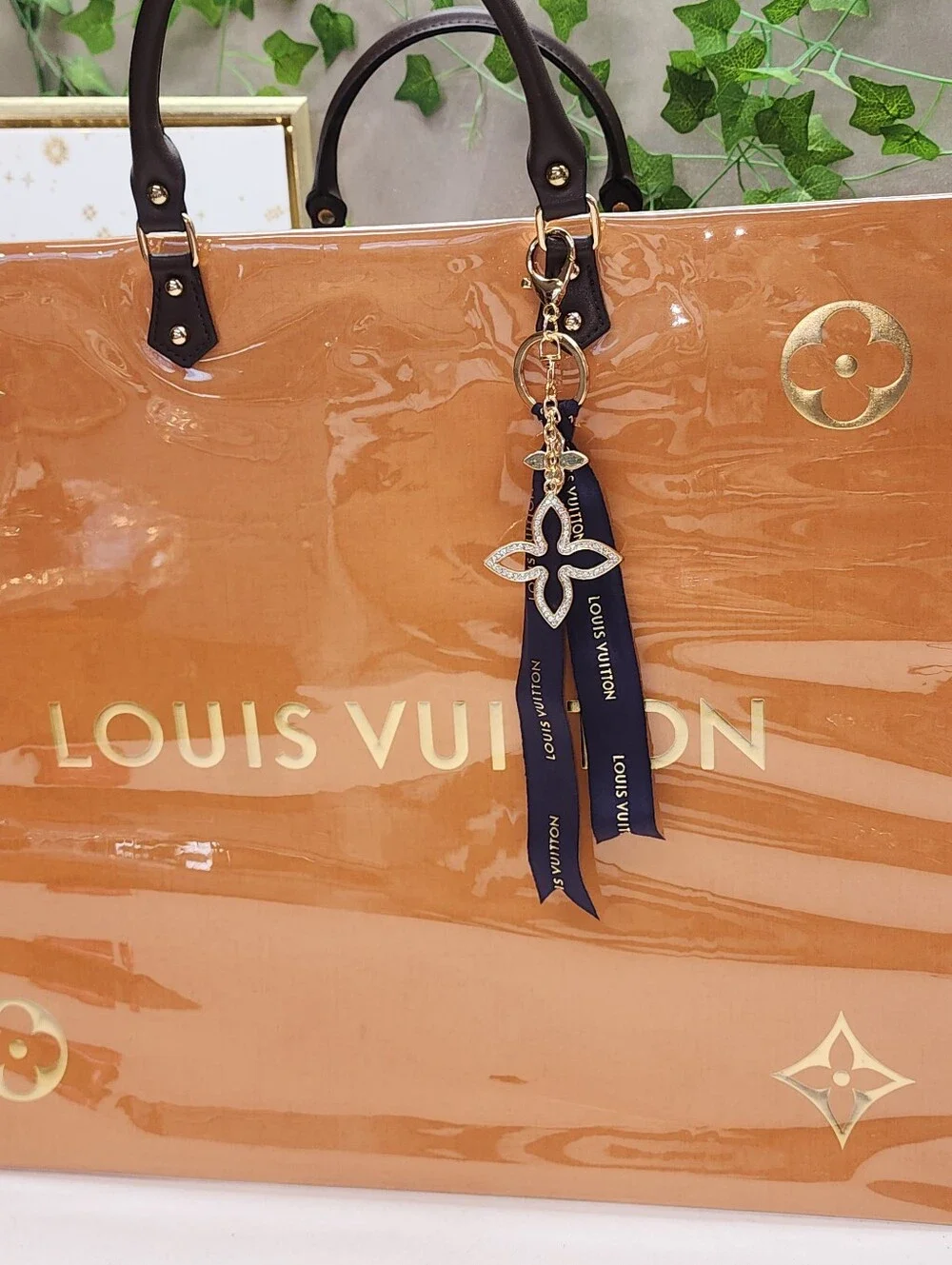 Authentic Louis Vuitton Shopping Bag In PVC Tote - Picture 9 of 12